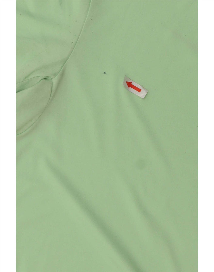 Nike Mens Dri Fit T-Shirt Top Small Green Polyester