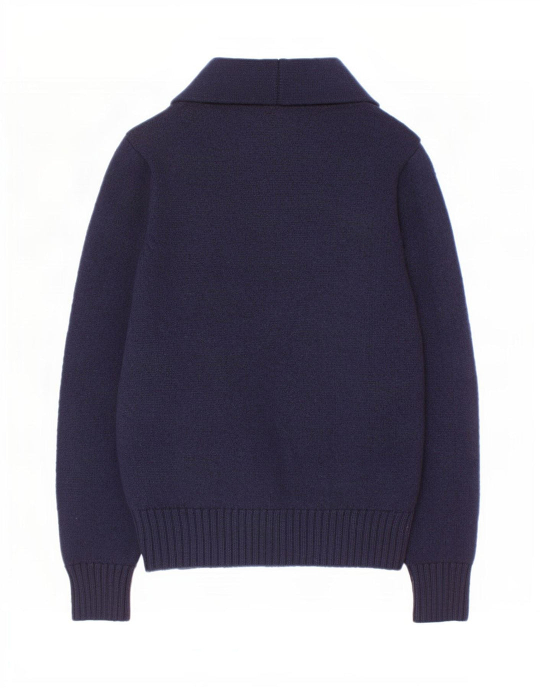 Fay Boys Cardigan Sweater 9-10 Years Navy Blue Wool
