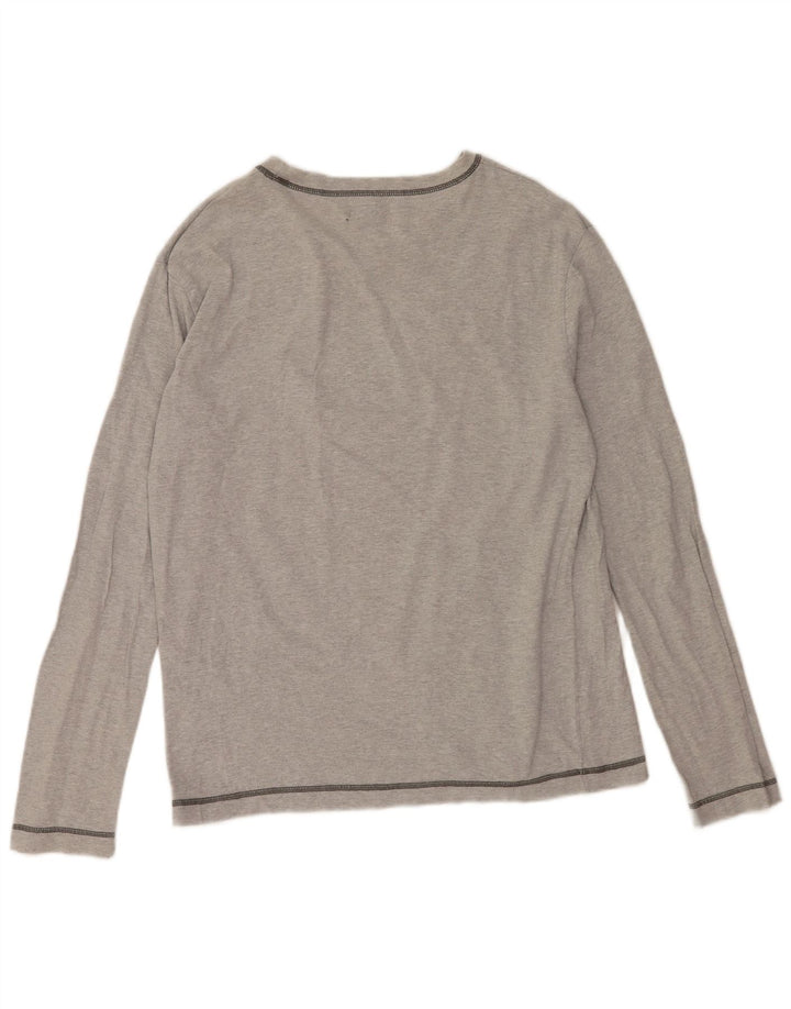 Levi's Mens Top Long Sleeve Large Grey Cotton