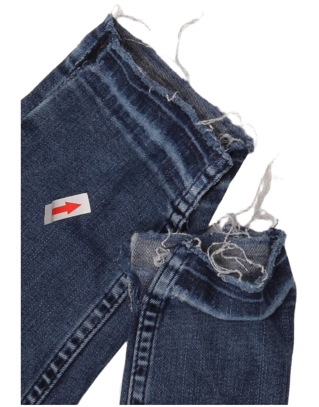 Levi's Womens 710 Super Skinny Jeans W28 L28 Blue Cotton