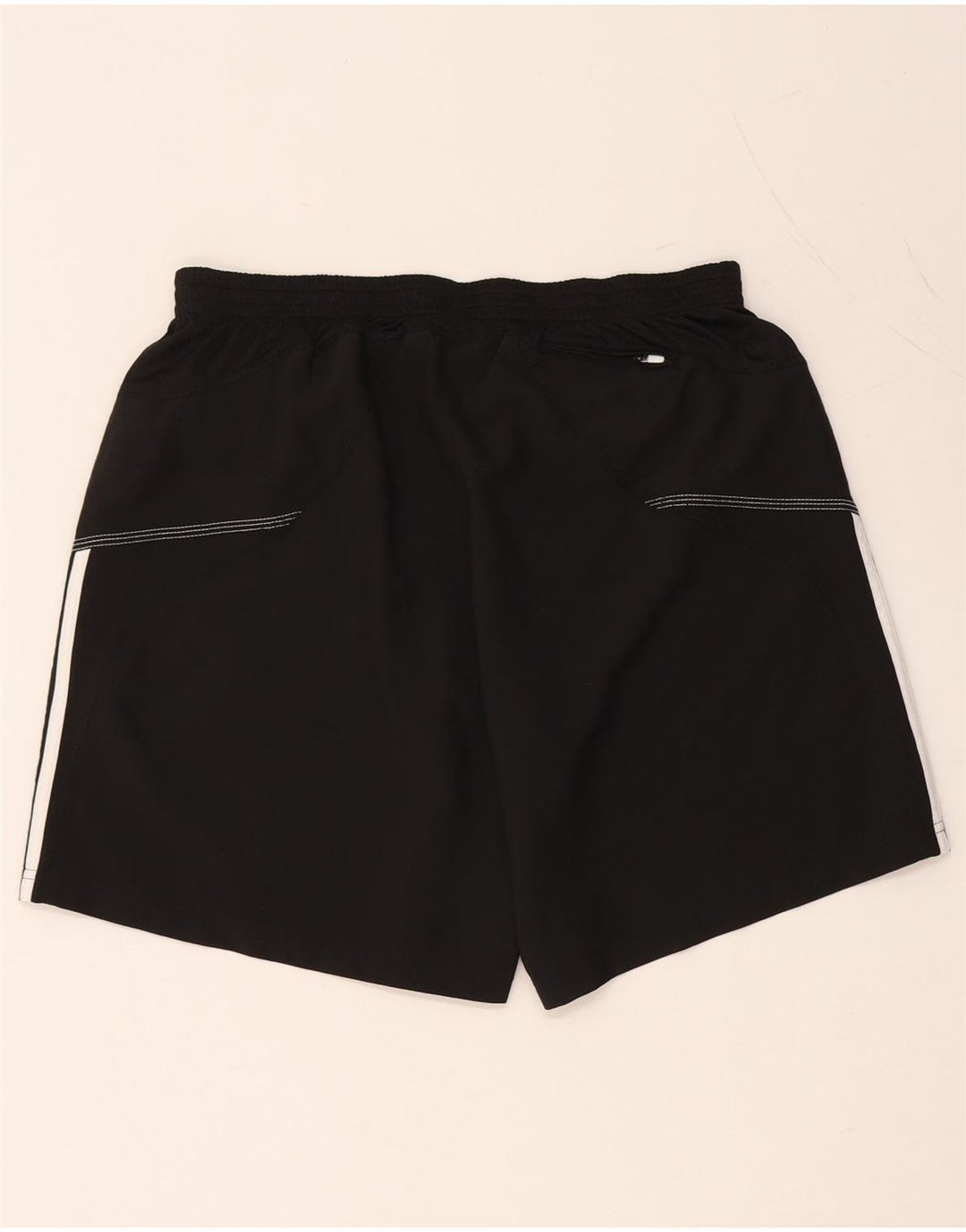 ADIDAS Mens Climalite Sport Shorts Large  Black Polyester