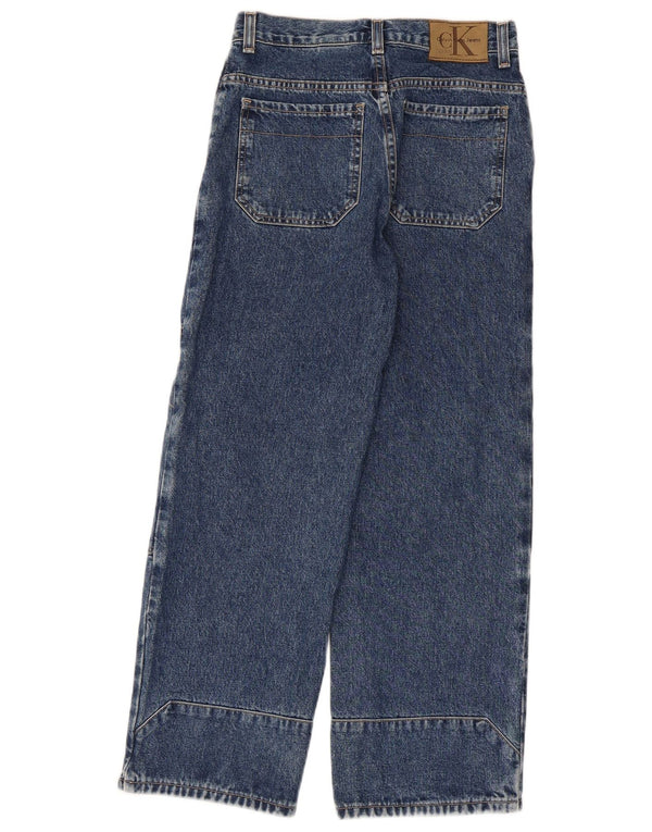 Calvin Klein Boys Loose Jeans 9-10 Years W26 L25 Blue Cotton