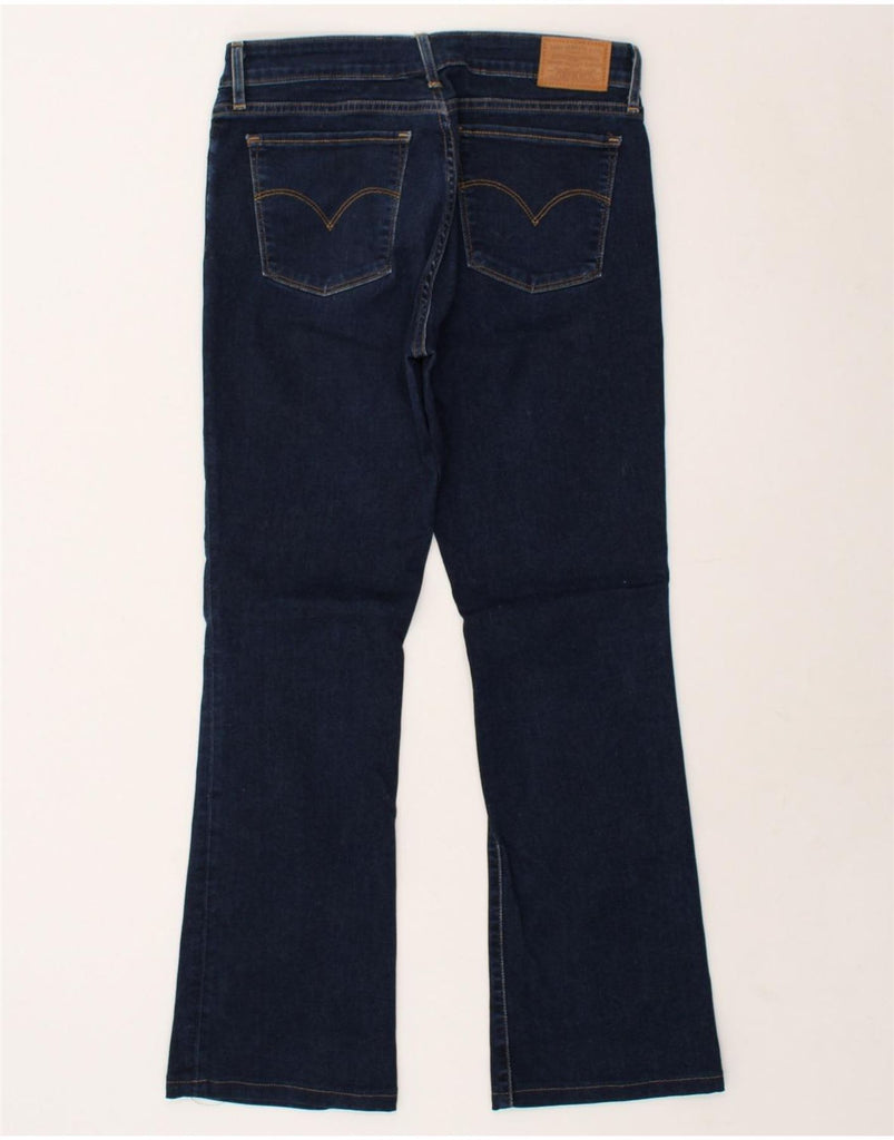 LEVI'S Womens Bootcut Jeans W30 L32 Navy Blue Cotton | Vintage Levi's | Thrift | Second-Hand Levi's | Used Clothing | Messina Hembry 