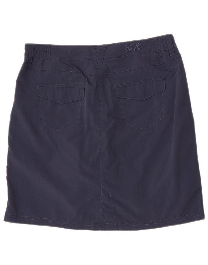 Jack Wolfskin Womens Mini Skirt UK 8 Small W30  Navy Blue Polyamide