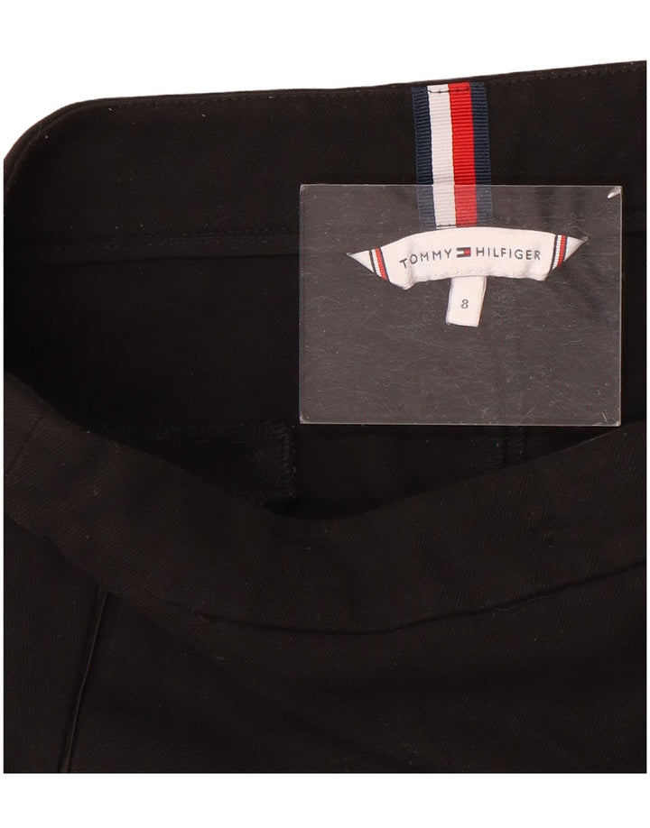 Tommy Hilfiger Womens Slim Chino Trousers US 8 Medium W30 L29 Black