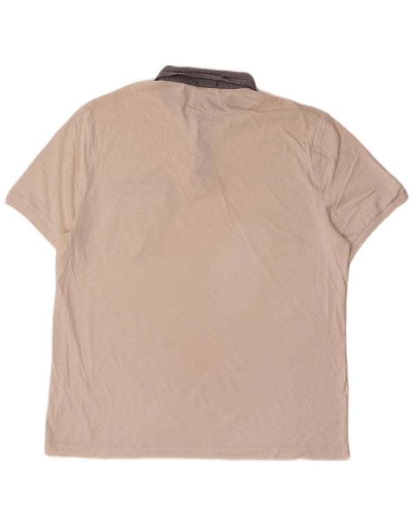 Penguin Mens Heritage Slim Fit Polo Shirt XL White Cotton