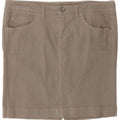 Murphy & Nye Womens Mini Denim Skirt W31 Medium Grey Cotton