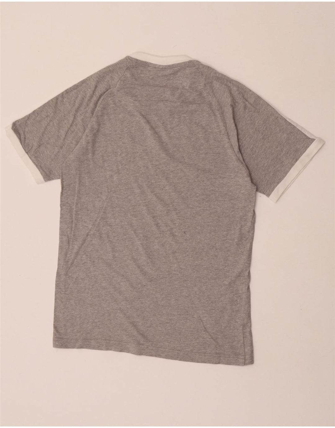 Adidas Mens T-Shirt Top Small Grey Flecked