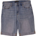 Dkny Womens Denim Shorts US 14 XL W32 Blue Cotton
