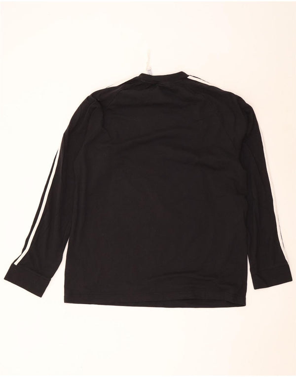 Adidas Mens Top Long Sleeve XL Black Cotton