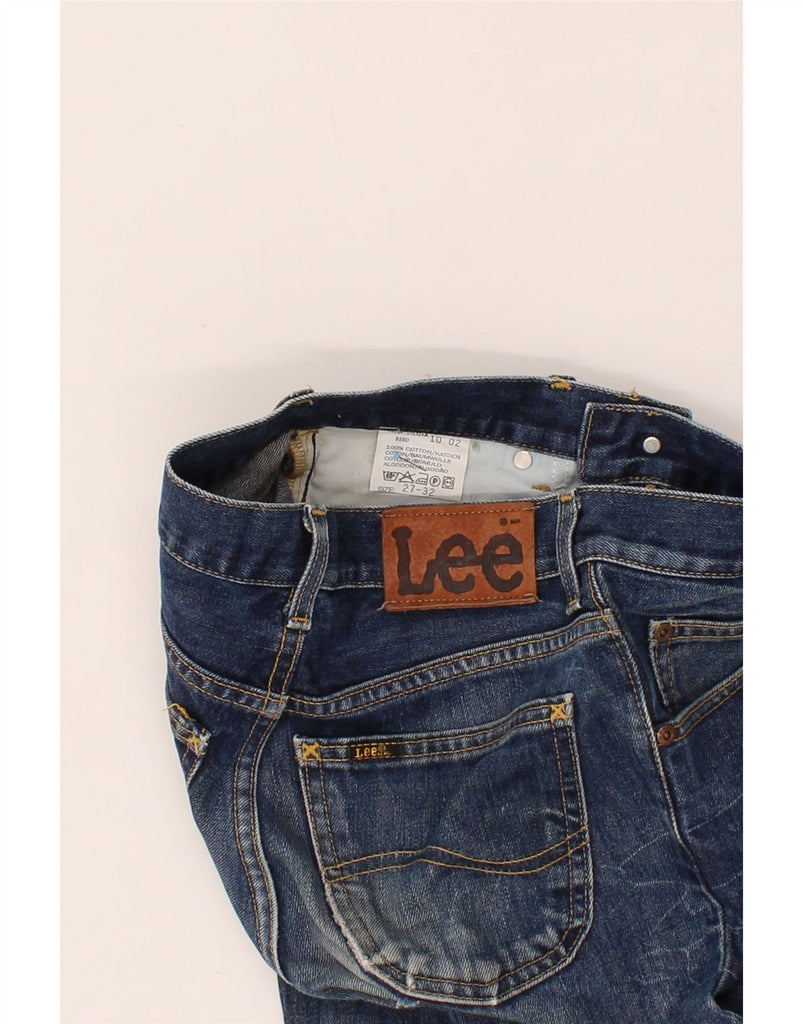 LEE Womens REED Distressed Bootcut Jeans W27 L32 Blue Cotton Vintage Lee and Second-Hand Lee from Messina Hembry 