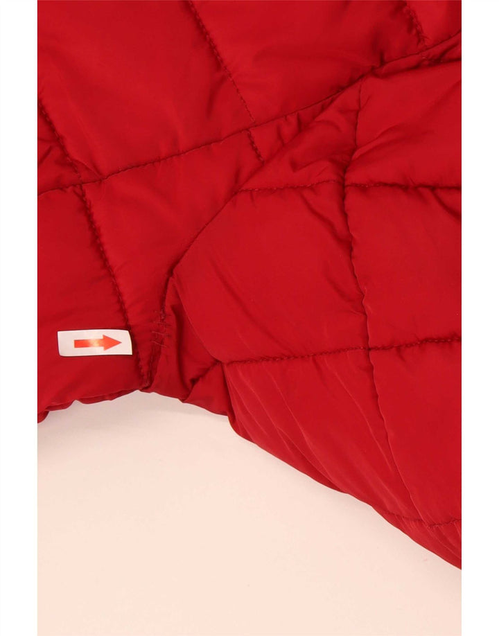 Colmar Boys Hooded Padded Jacket 15-16 Years 2XL Red Polyester
