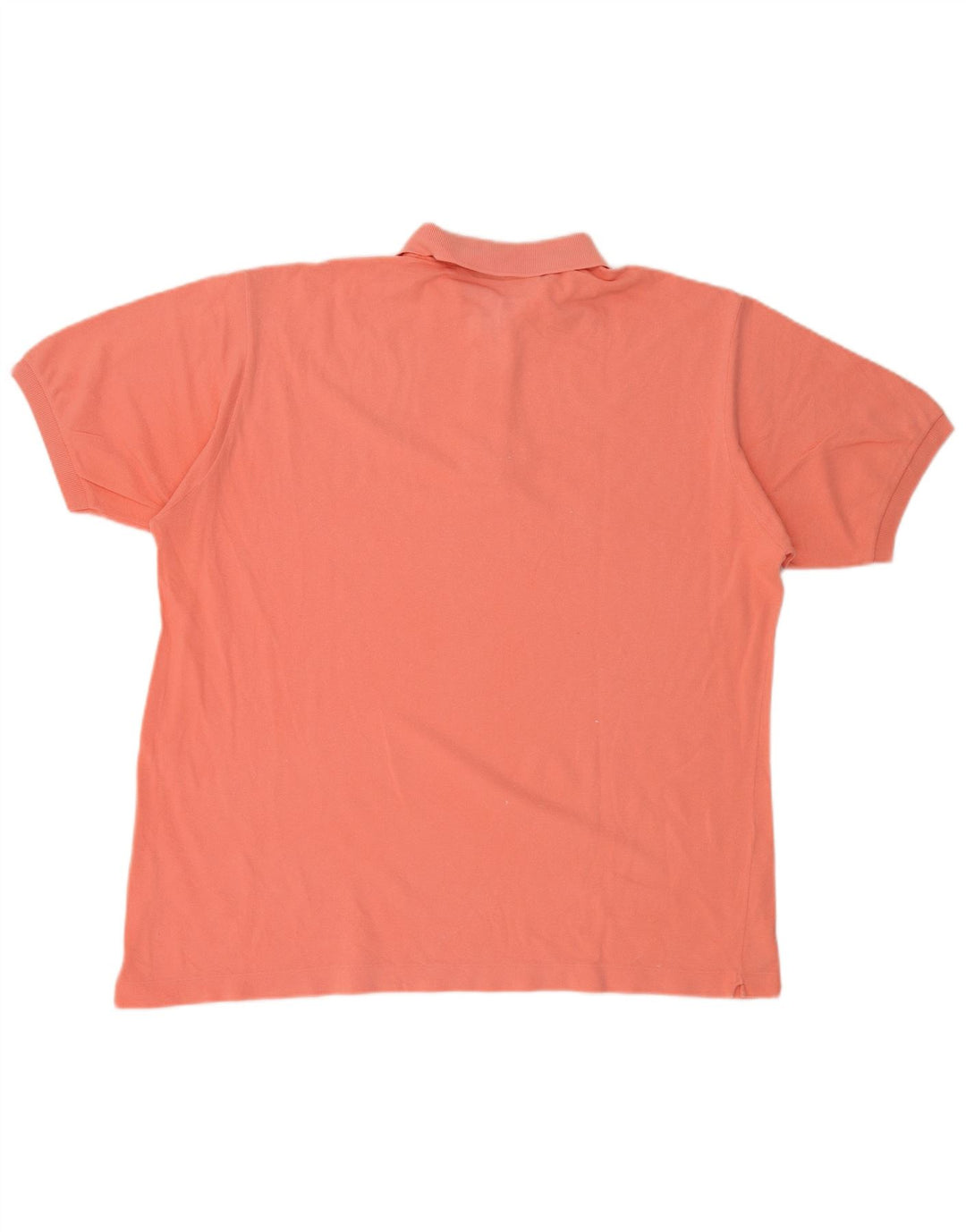 Lacoste Mens Polo Shirt Size 7 2XL Pink Cotton