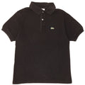 Lacoste Boys Polo Shirt 13-14 Years Black Cotton
