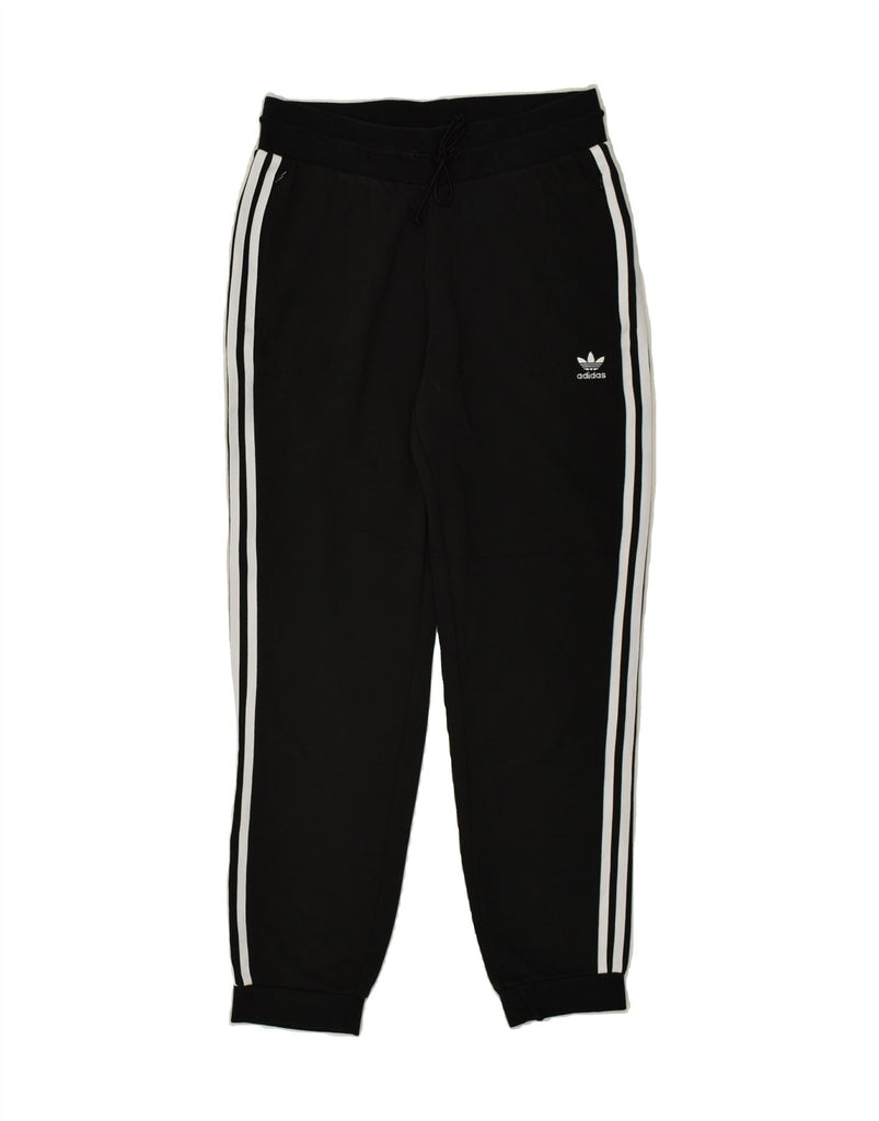 ADIDAS Mens Tracksuit Trousers Small Black | Vintage Adidas | Thrift | Second-Hand Adidas | Used Clothing | Messina Hembry 