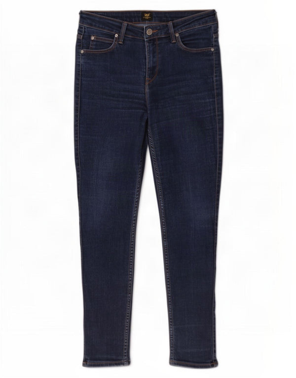 Lee Womens Scarlett Skinny Jeans W31 L27 Navy Blue Cotton