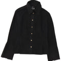 Versace Womens Formal Shirt UK 10 Small Black
