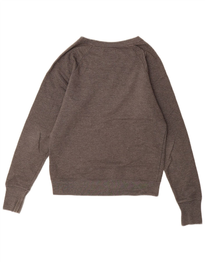 Champion Mens Graphic Sweatshirt Jumper XS Grey Polyester