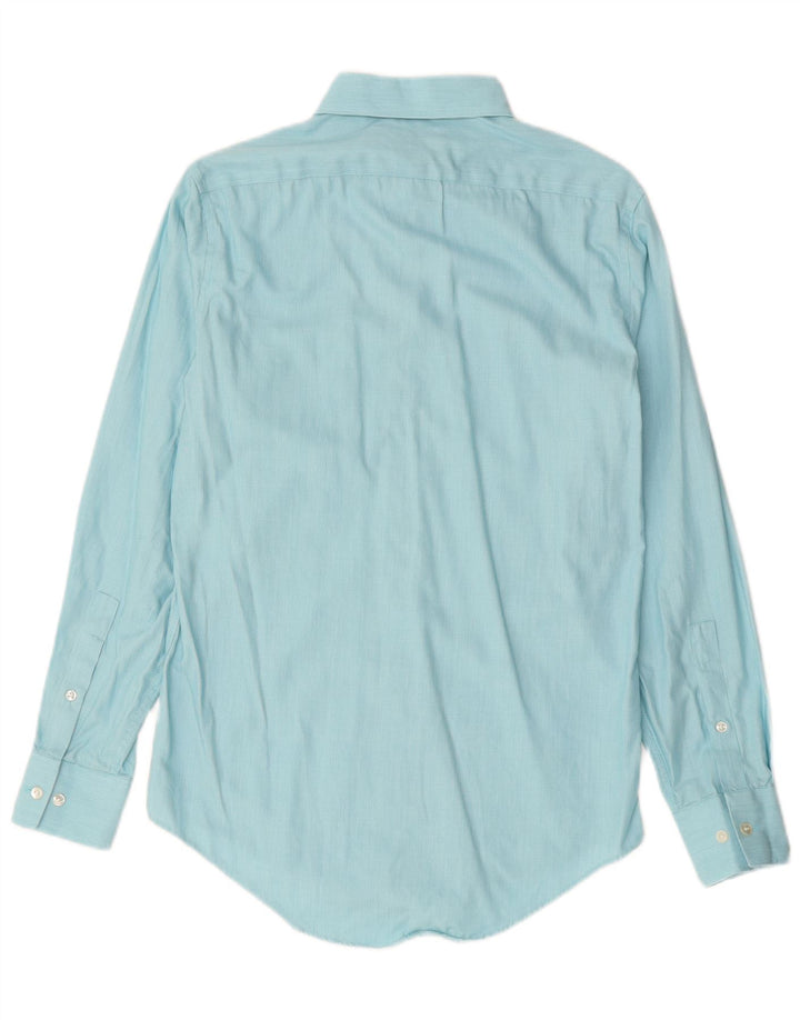 CALVIN KLEIN Mens Slim Fit Shirt Size 14 1/2 Small Blue