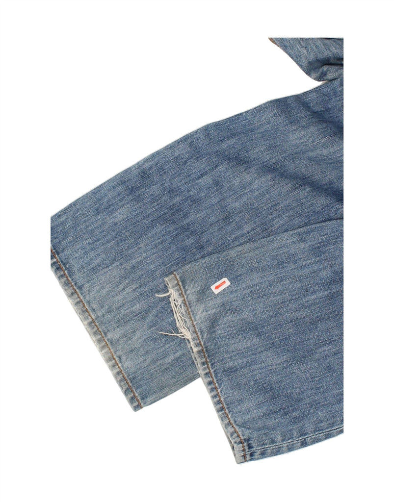 HUGO BOSS Mens Straight Jeans W35 L34 Blue Cotton | Vintage Hugo Boss | Thrift | Second-Hand Hugo Boss | Used Clothing | Messina Hembry 