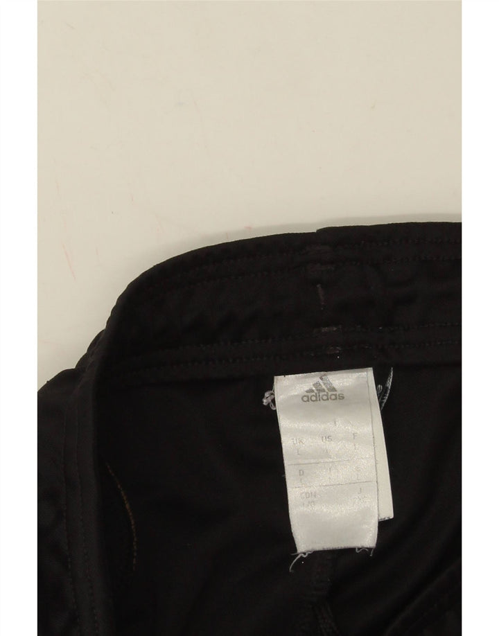 Adidas Mens Bermuda Sport Shorts Large Black Polyester