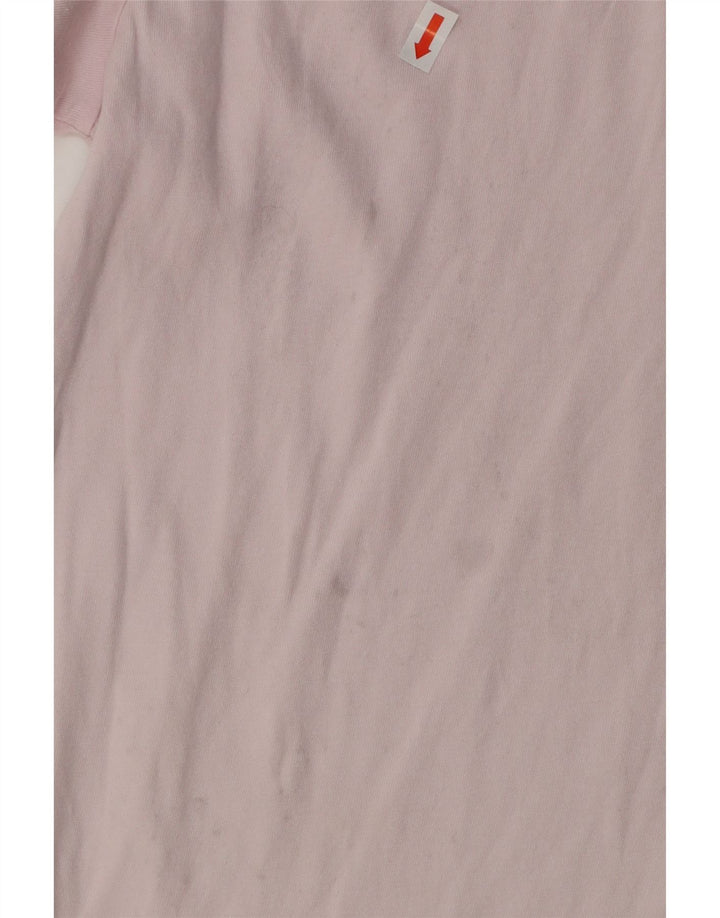 Nike Mens T-Shirt Top XS Pink Cotton