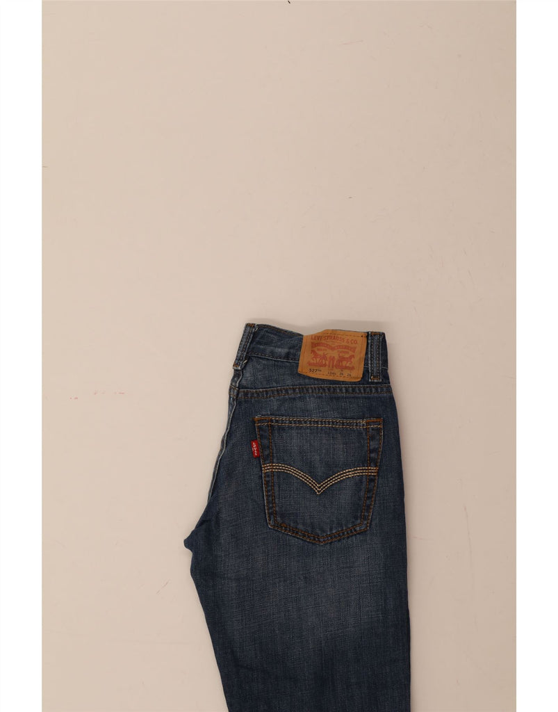 LEVI'S Boys 527 Bootcut Jeans 11-12 Years W26 L26 Blue Cotton Vintage Levi's and Second-Hand Levi's from Messina Hembry 