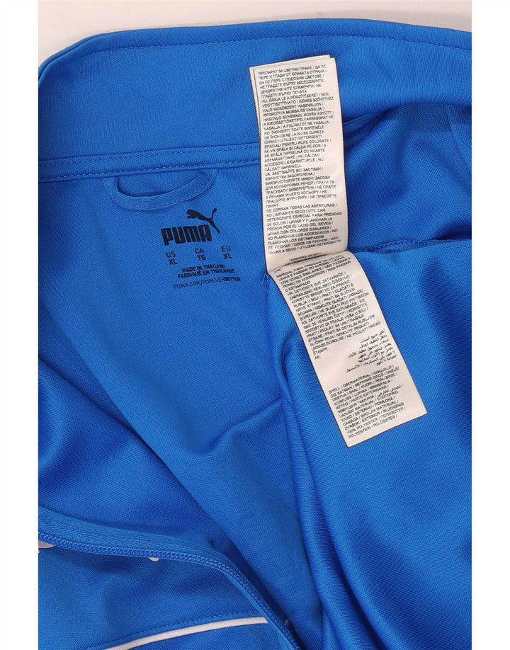 Puma Mens VFB Gaggenau Graphic Tracksuit Top Jacket XL Blue Polyester