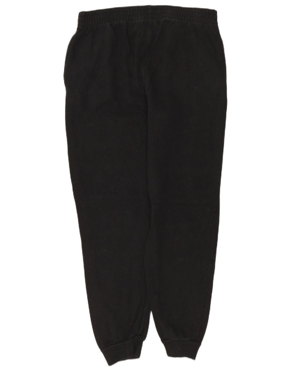 Champion Girls Graphic Tracksuit Trousers Joggers 13-14 Years XL Black