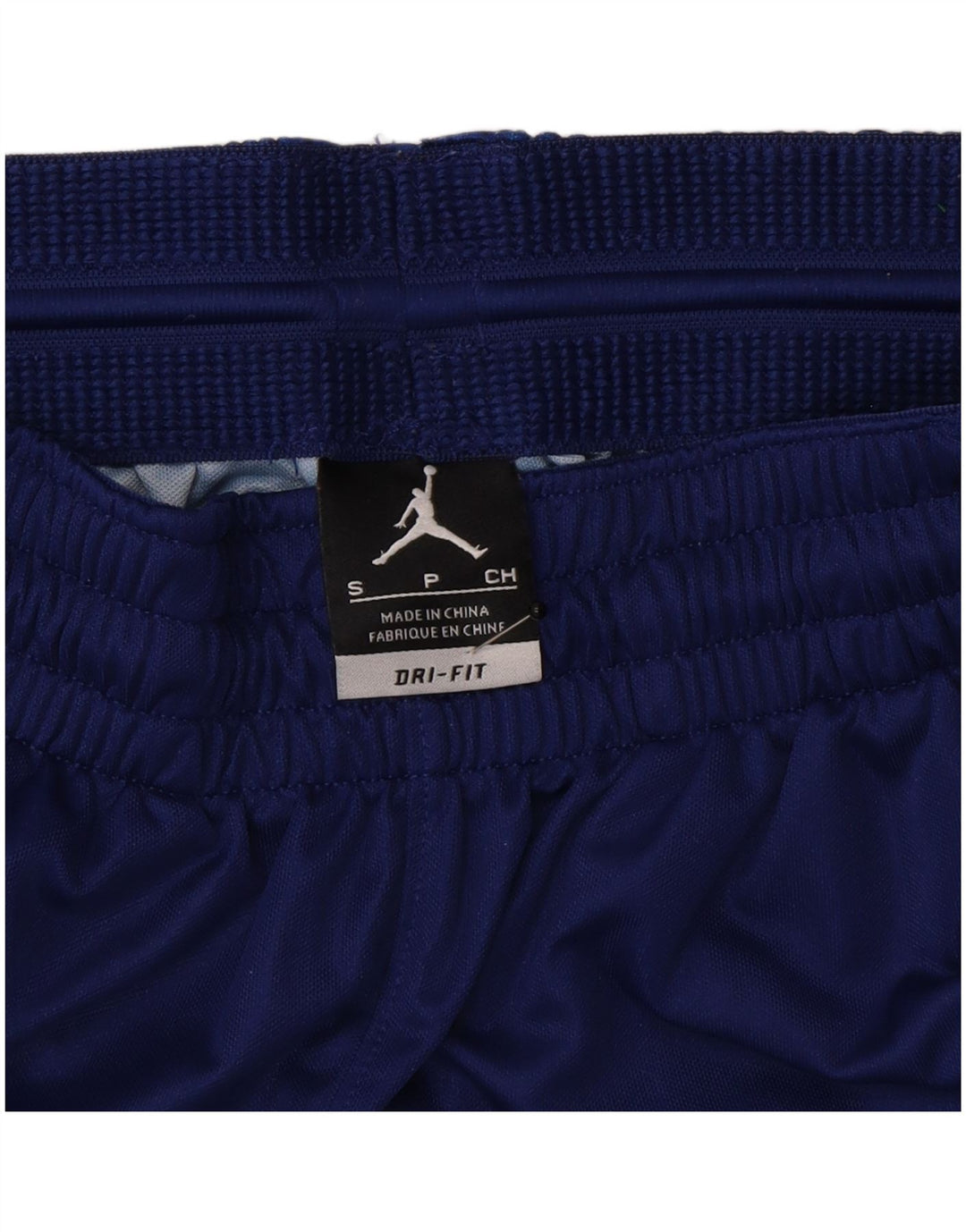 Jordan Mens Dri Fit Sport Shorts Small  Navy Blue Colourblock Polyester