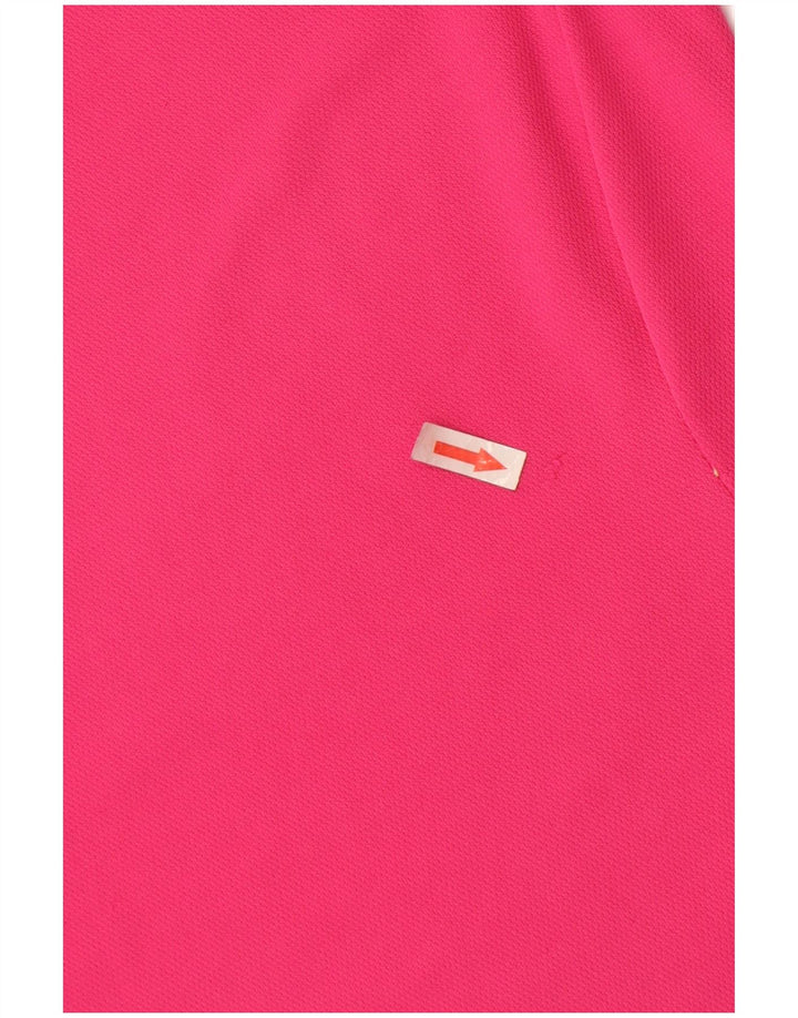 Nike Womens Dri Fit T-Shirt Top UK 10 Small Pink