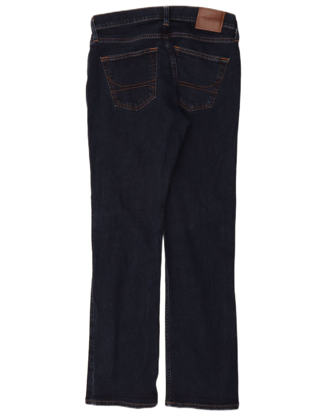 HOLLISTER Womens Bootcut Jeans W30 L32  Navy Blue Cotton