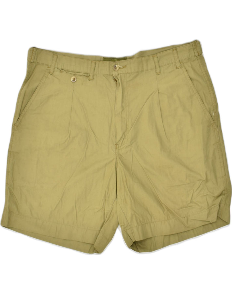 JAMES DILLON Mens Chino Shorts W40 XL Khaki Cotton | Vintage James Dillon | Thrift | Second-Hand James Dillon | Used Clothing | Messina Hembry 