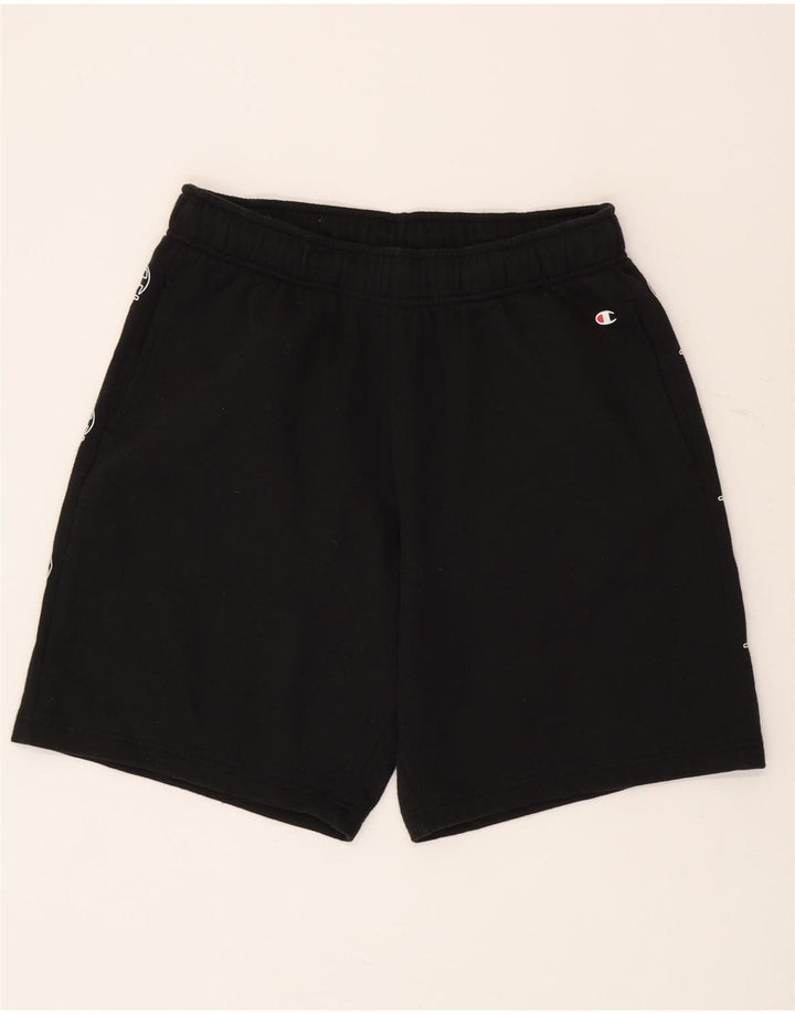 Champion Mens Graphic Sport Shorts Medium  Black Cotton