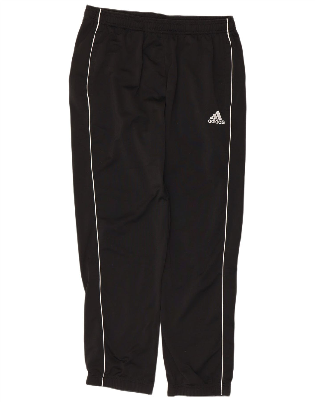 Adidas Mens Tracksuit Trousers Joggers Large  Black Polyester