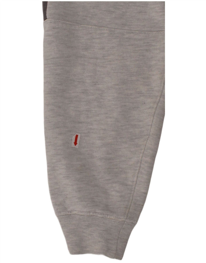 NIKE Boys Tracksuit Trousers Joggers 5-6 Years Medium  Grey Colourblock