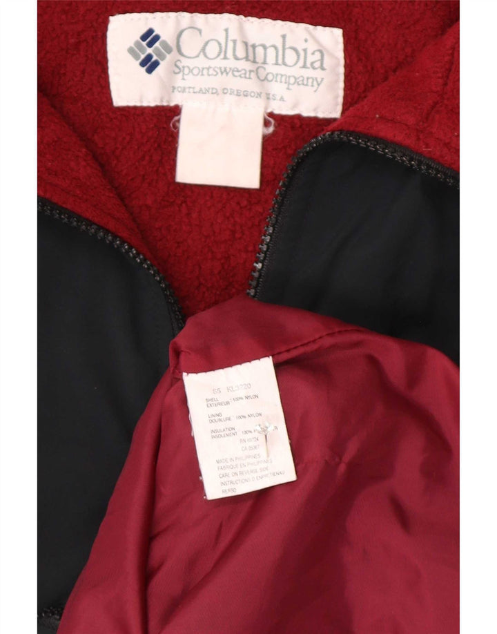 Columbia Mens Windbreaker Jacket UK 38 Medium Black Nylon