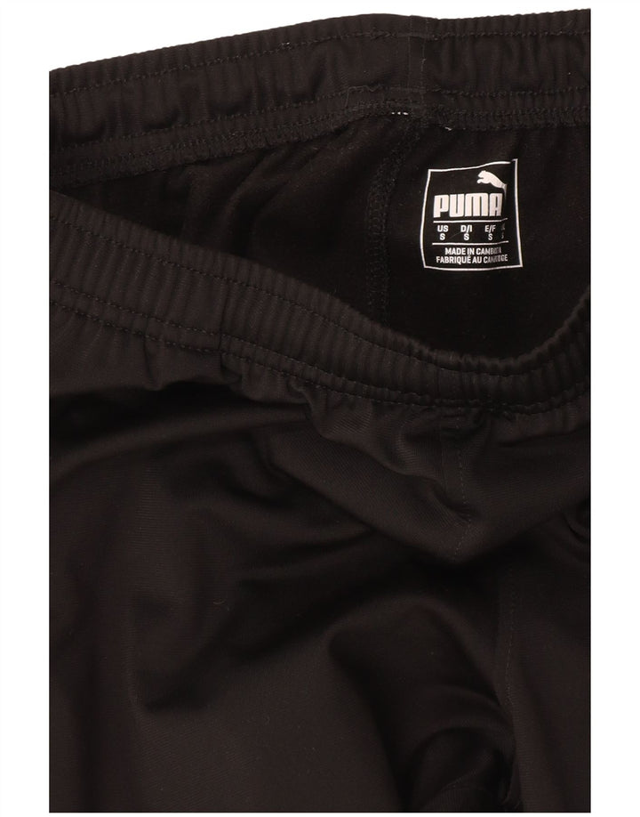 Puma Mens Tracksuit Trousers Joggers Small  Black Colourblock