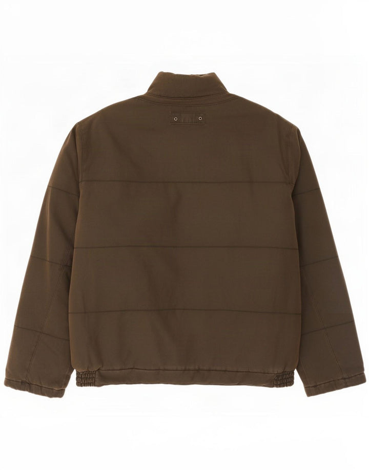 Engbers Mens Padded Jacket IT 52 XL Brown Polyester