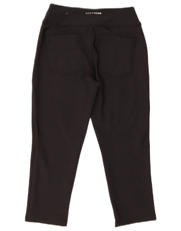 Reebok Womens Leggings UK 8/10 Small  Black Polyamide