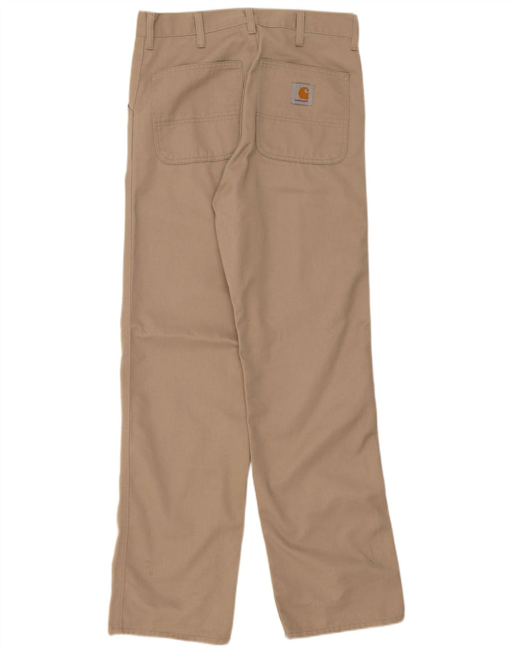 Carhartt Mens Straight Casual Trousers W34 L34 Grey