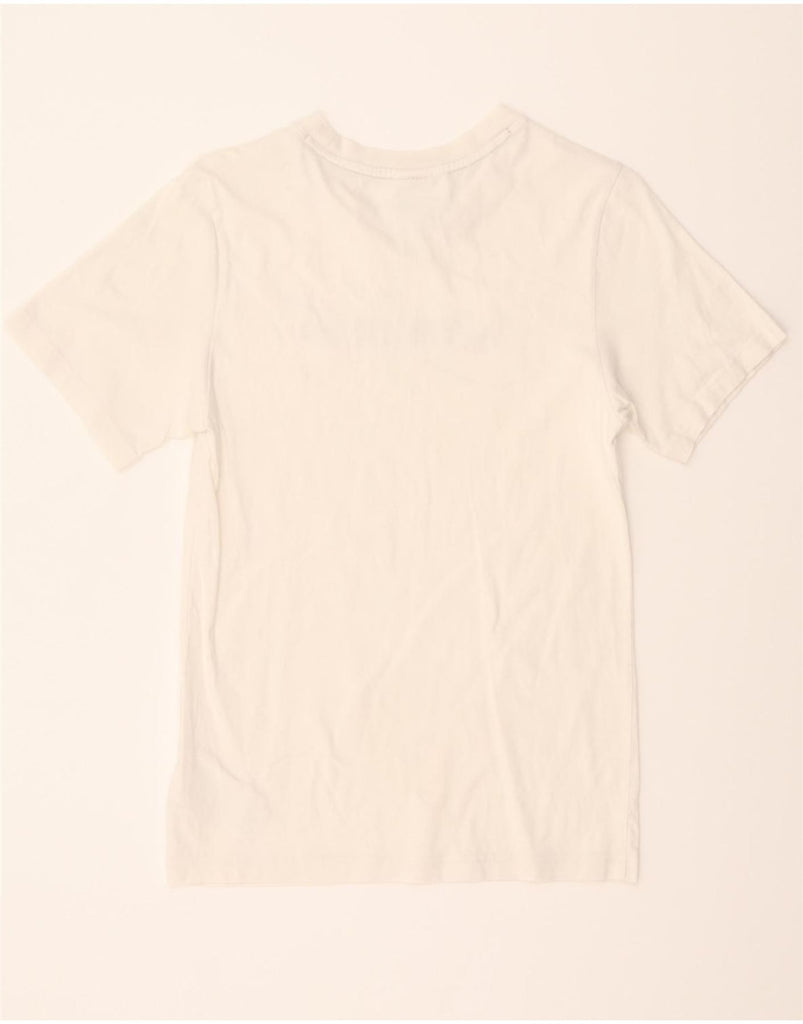 NIKE Mens Graphic T-Shirt Top XS White Cotton Vintage Nike and Second-Hand Nike from Messina Hembry 
