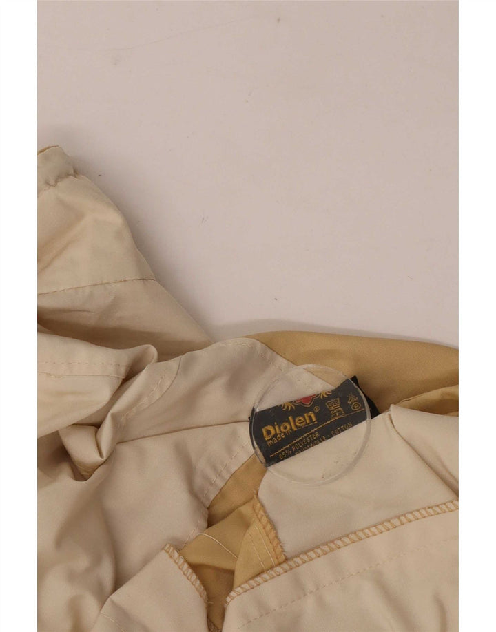 Diolen Mens Rain Jacket UK 38 Medium Yellow Colourblock Polyester
