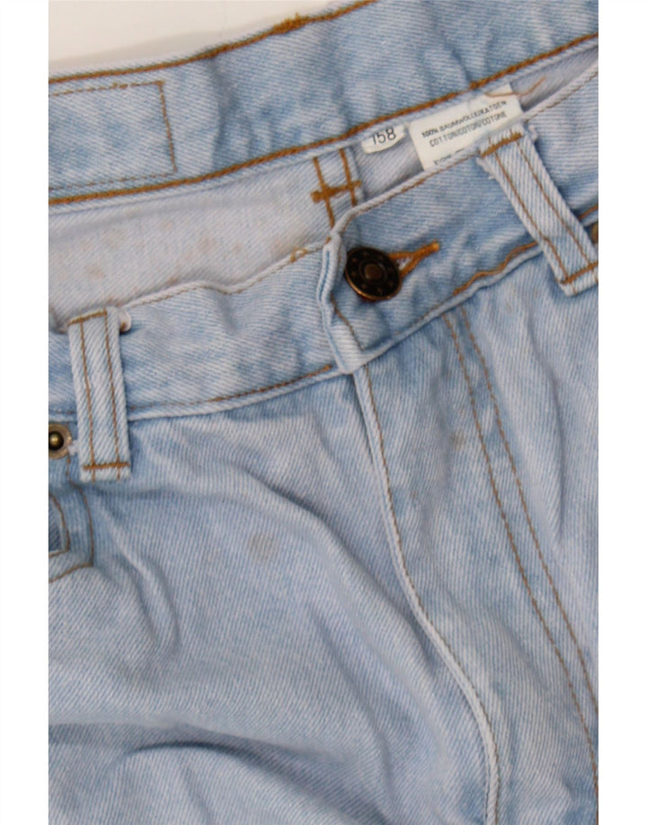 VINTAGE Boys Straight Jeans 13-14 Years Blue Cotton Vintage Vintage and Second-Hand Vintage from Messina Hembry 