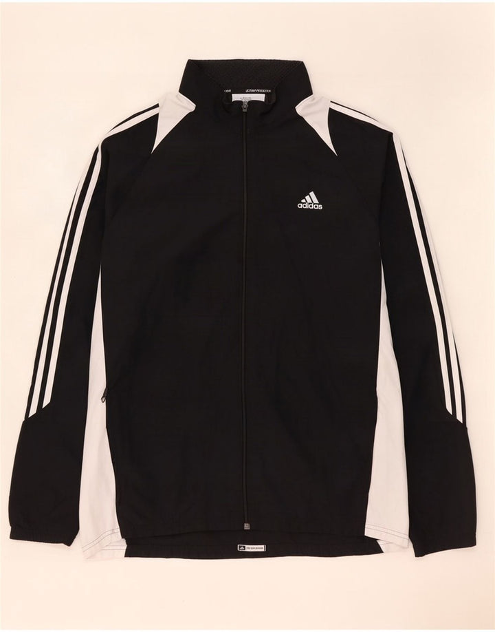 Adidas Mens Clima 365 Tracksuit Top Jacket Large Black Colourblock