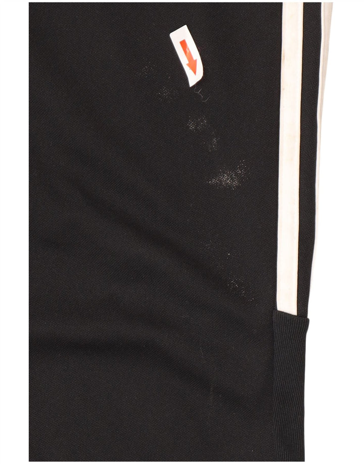 Adidas Mens Tracksuit Trousers Joggers Large Black Polyester
