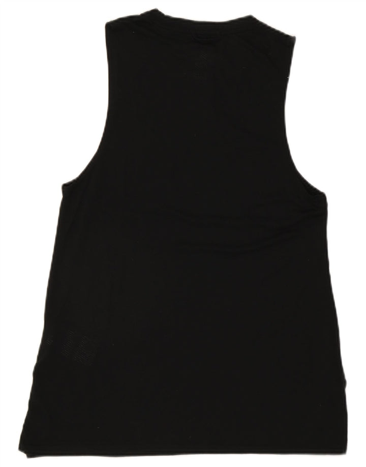 Jordan Mens Dri Fit Vest Top Small Black Polyester