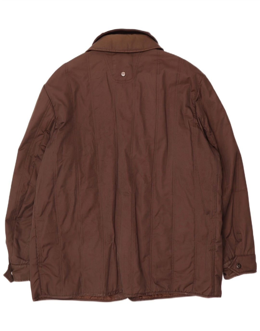 Piero Guidi Mens Utility Jacket UK 46 3XL Brown Cotton