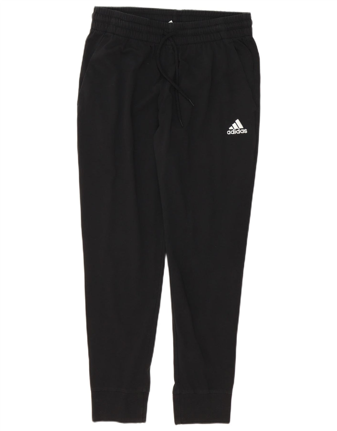 ADIDAS Mens Tracksuit Trousers Joggers Medium  Black Cotton