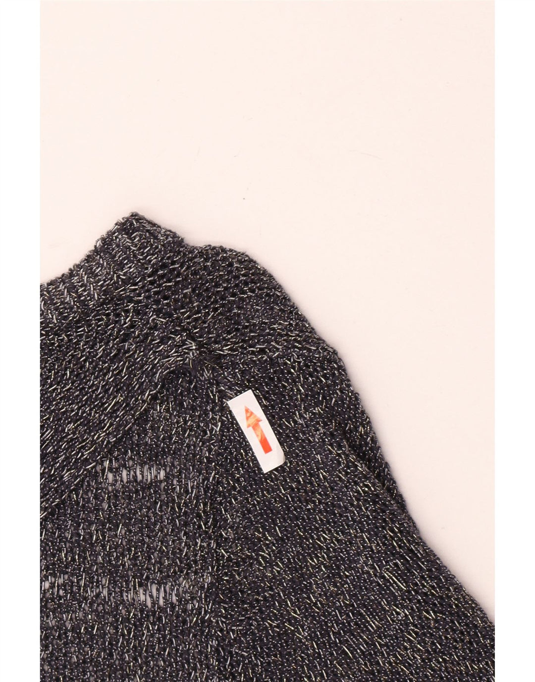 Marks & Spencer Womens Boat Neck Jumper Sweater UK 12 Medium Navy Blue